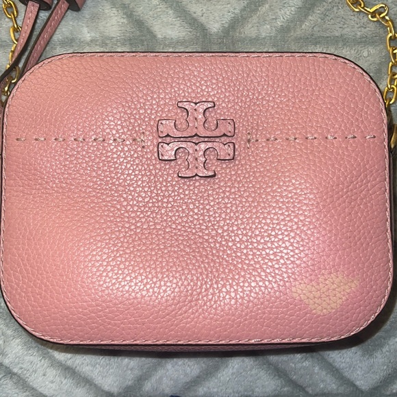 Tory Burch McGraw Leather Camera Crossbody Bag